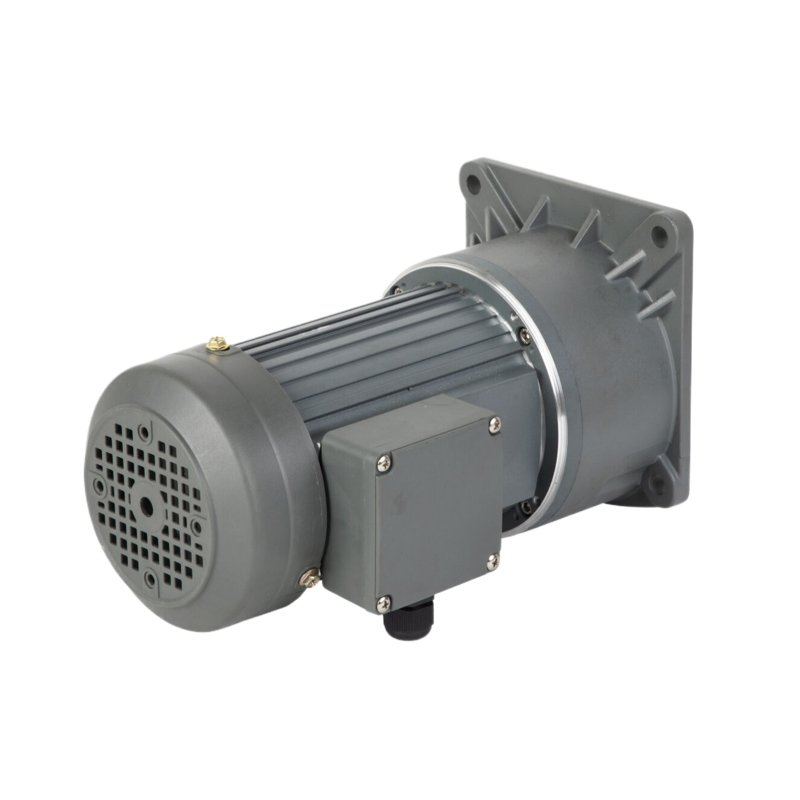 High-Torque AC Gear Motor with Hard-Toothed Surface and Coaxial Layout