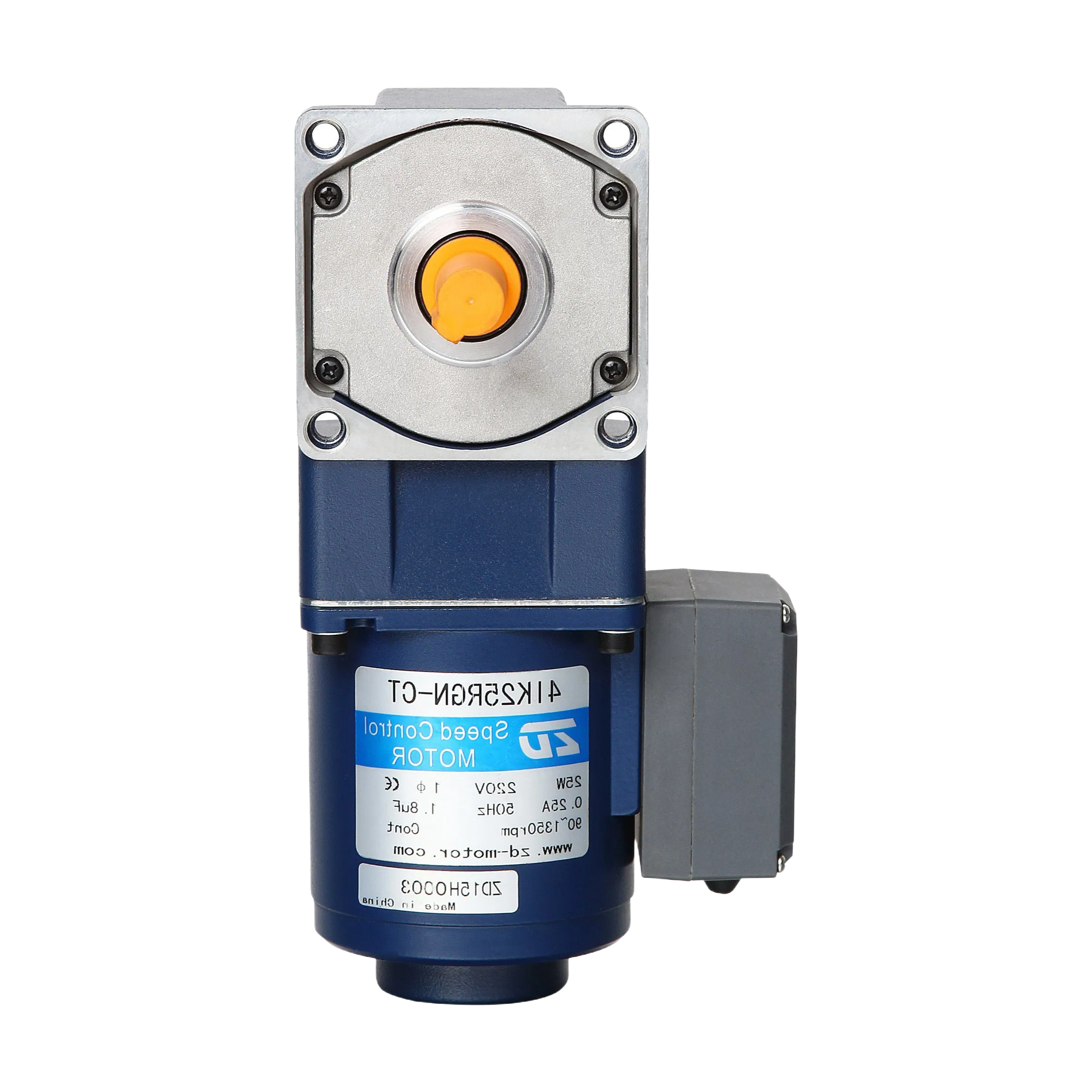 Customizable 220V AC Motor 1550RPM Industrial Driving Motor with Planetary Gearbox