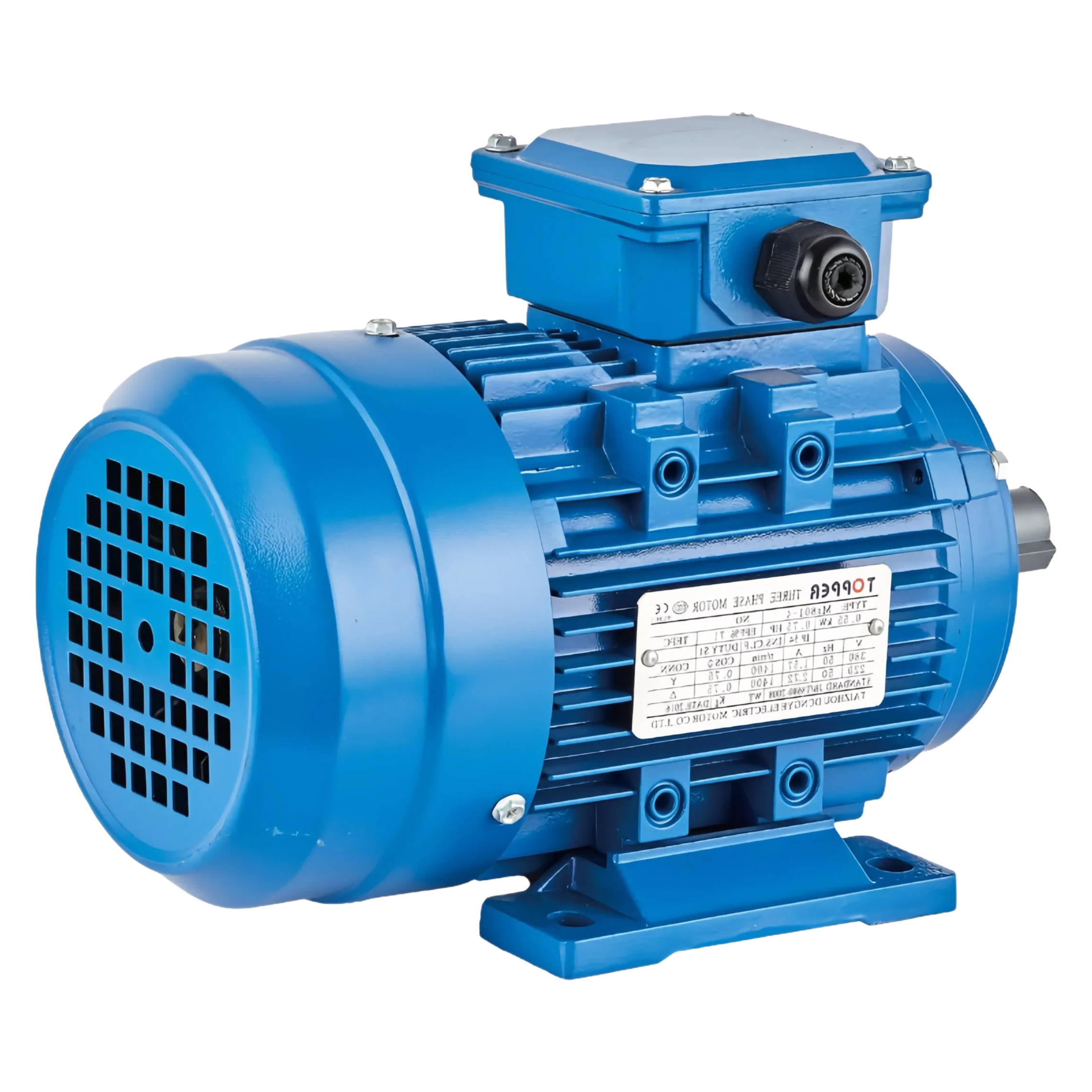 Wholesale TEFC Squirrel Cage Motors with F Class Insulation and IEC Standard Mounting