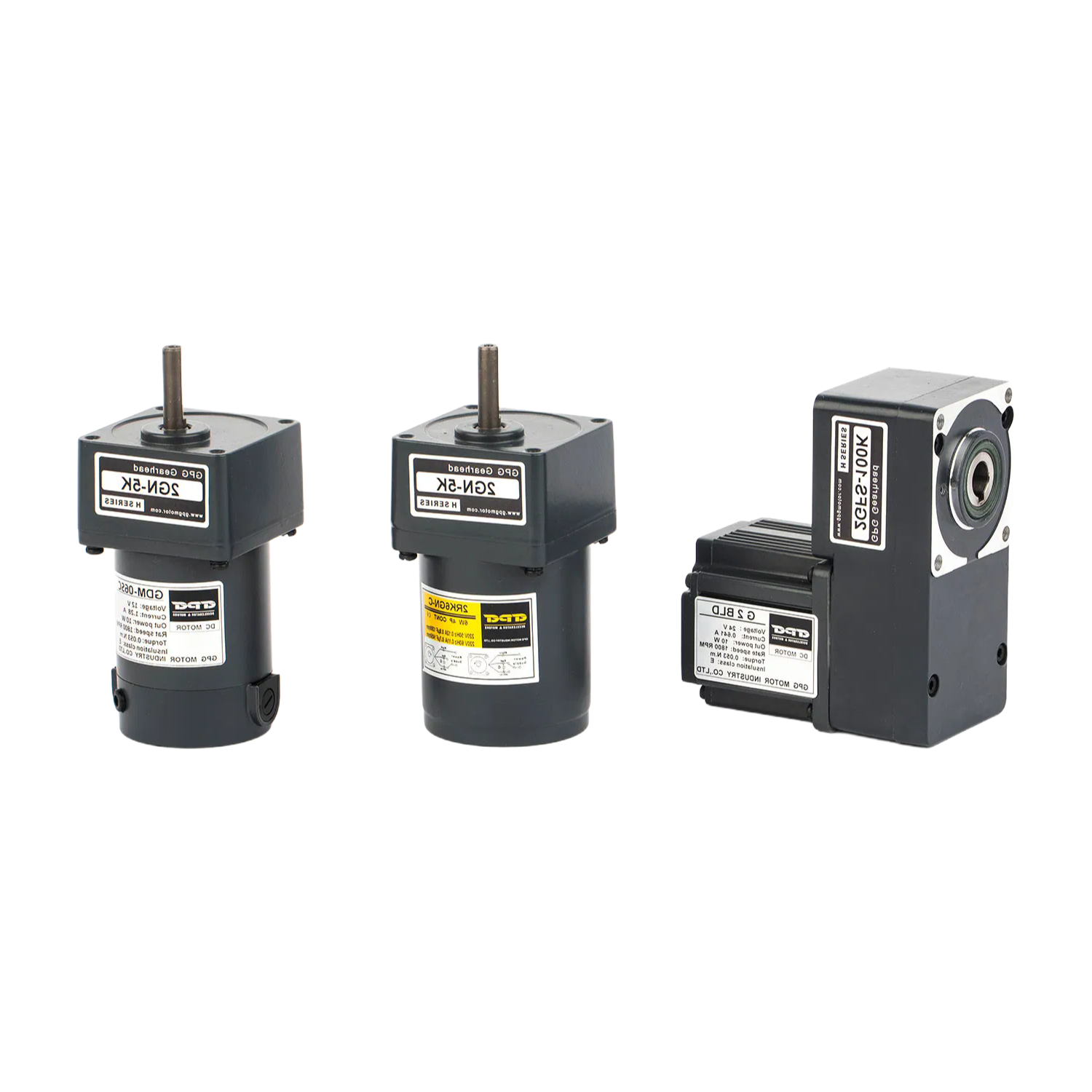 Customizable AC Gear Motor with Gear Ratios 1:3 to 1:180 and ISO9001 Certification