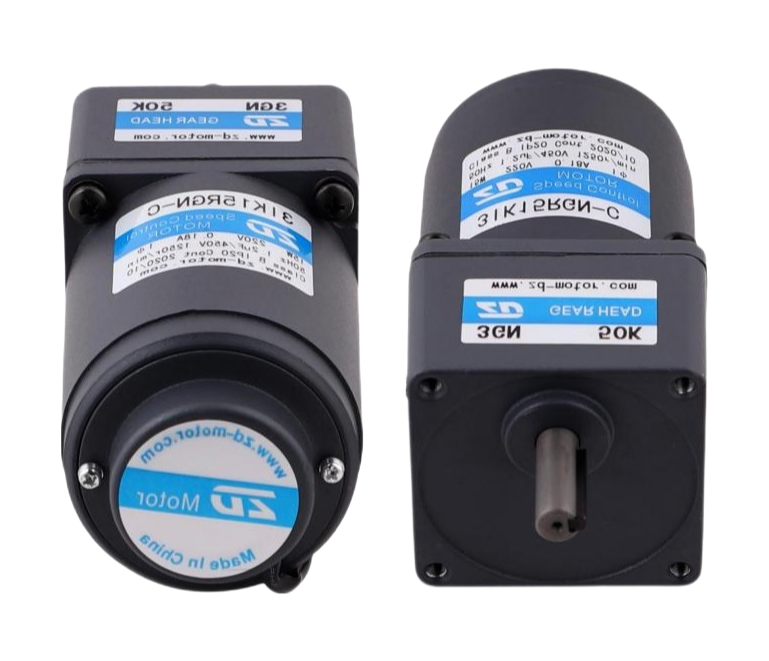 High Quality AC Gear Motor 60mm-104mm Frame Size for Industrial Automation Applications