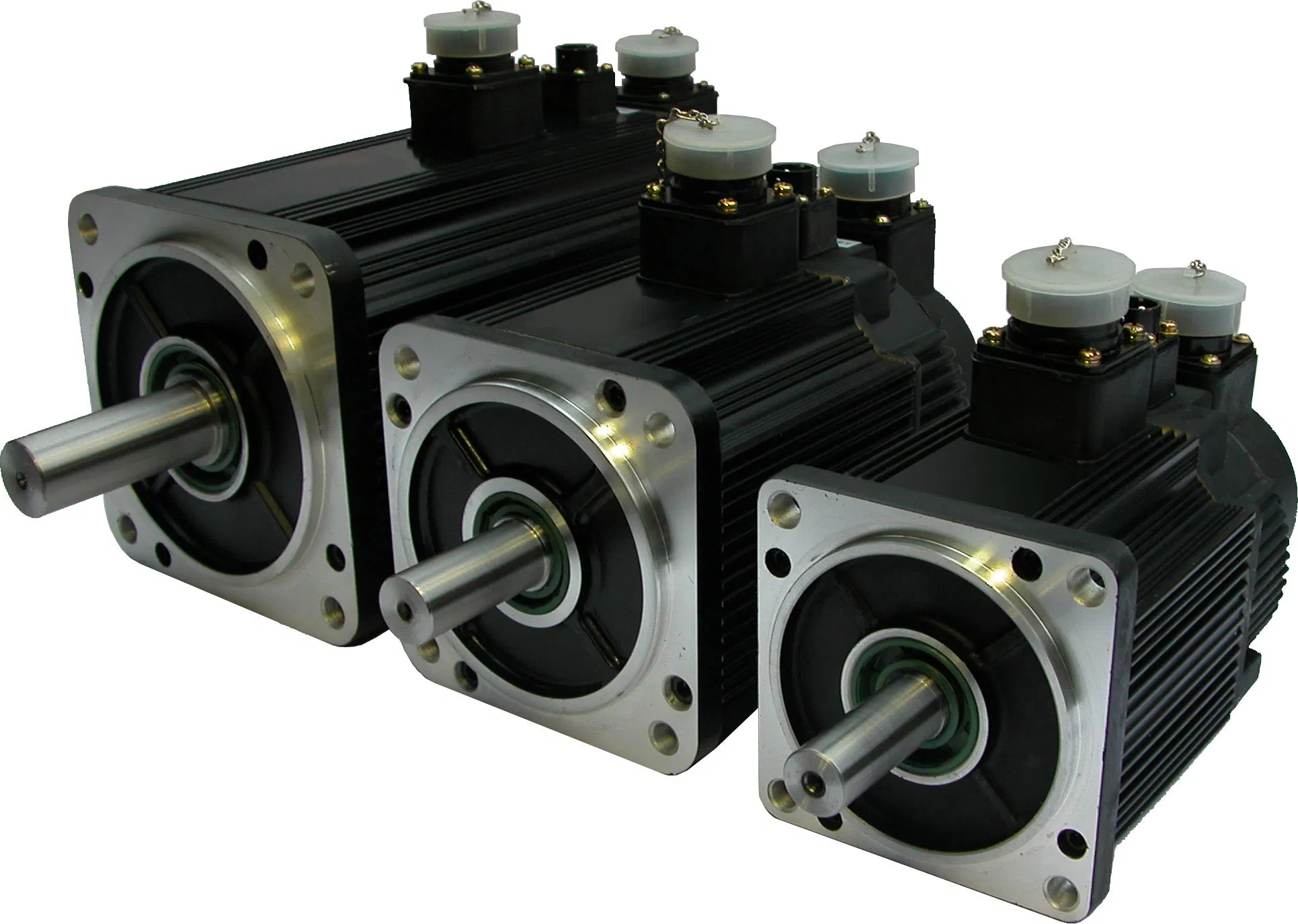 3000RPM 220V AC Servo Motor with F Class Insulation and Photoelectric Encoder Option