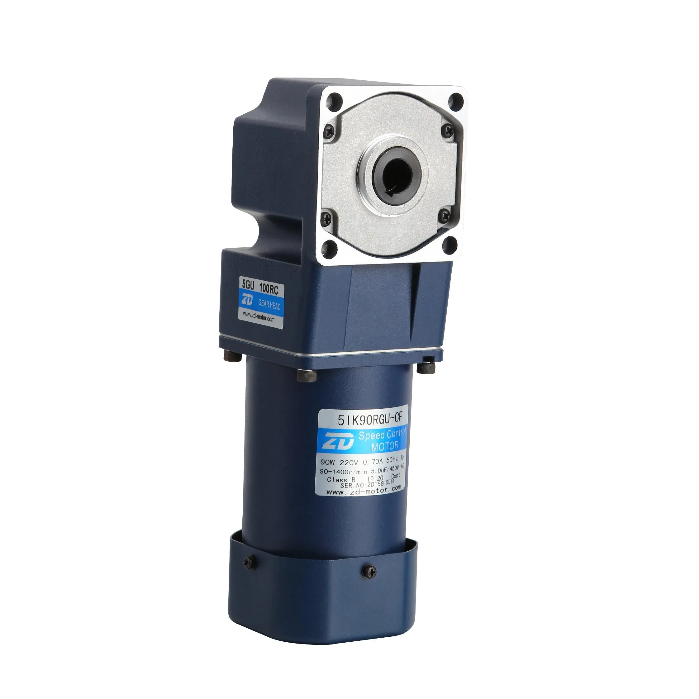 5IK90GU-EF 90W Industrial AC Motor - Variable Speed Single-Phase Electric Motor for Driving Applications