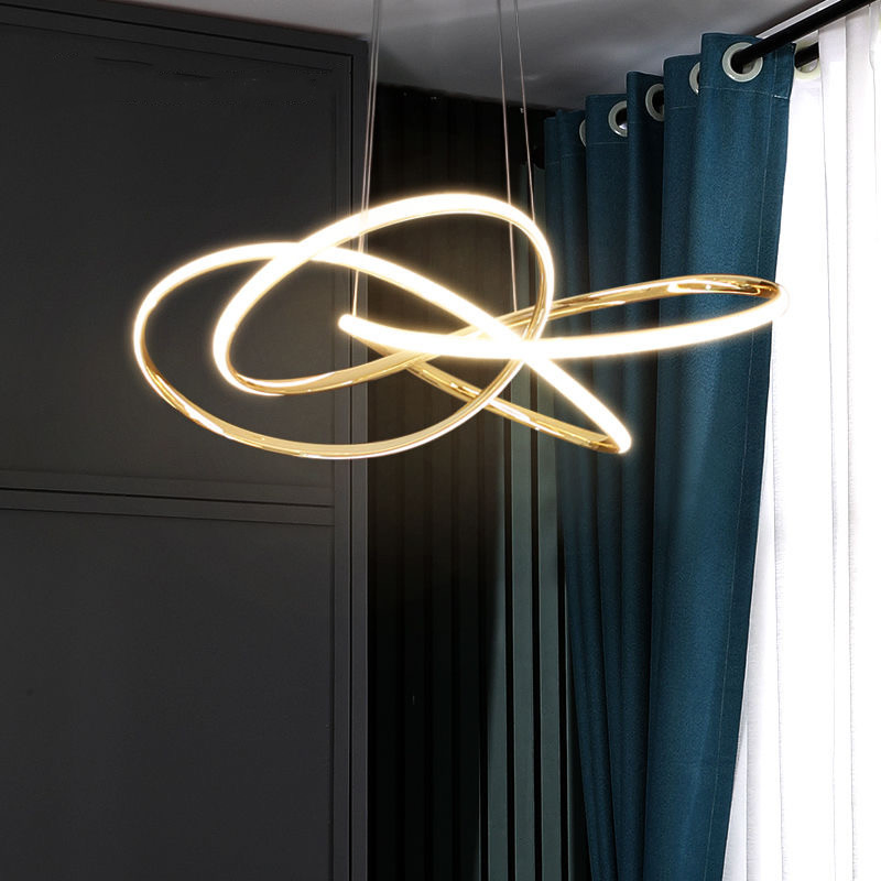 Modern Luxury Golden Chandeliers for Living Room & Dining Room - WH-MI-394 LED Crystal Ceiling Light