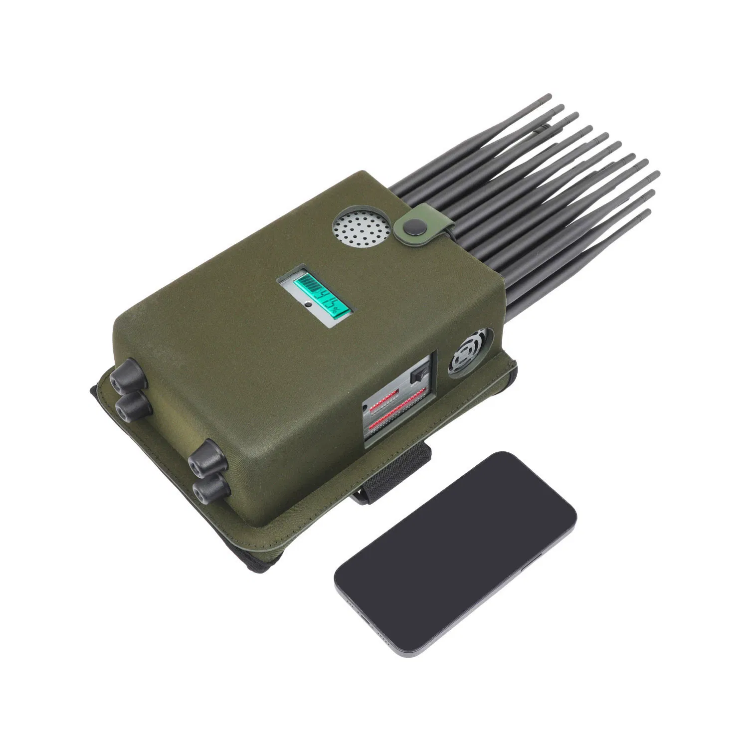 27 Antennas Portable Signal Blocker for Mobile Phones GPS WiFi 2G 3G 4G 5G RF Jammer