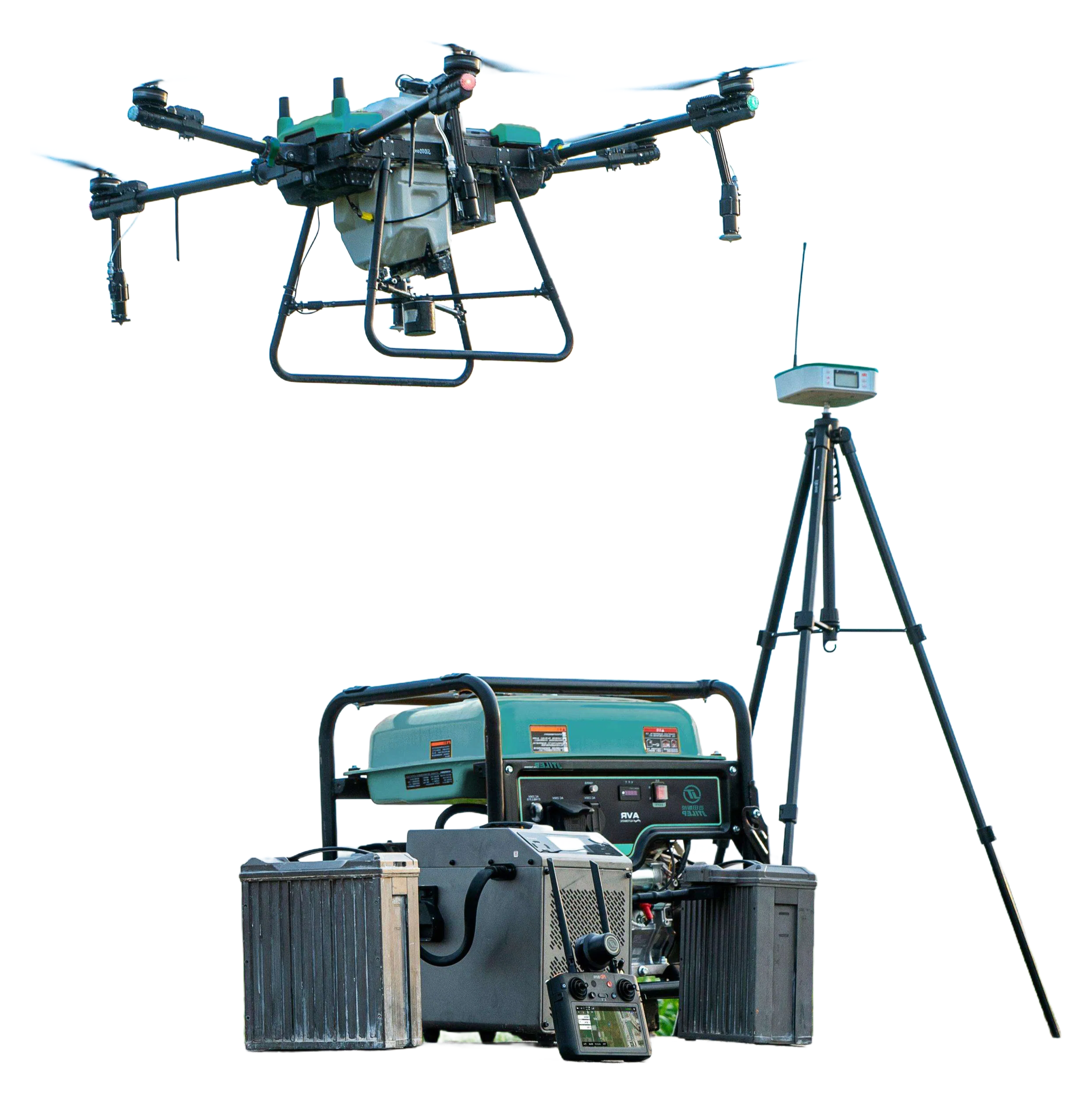 Customizable JT40 Farming Drone with 12m Spray Width and 7-9m Spreading Range for Crops