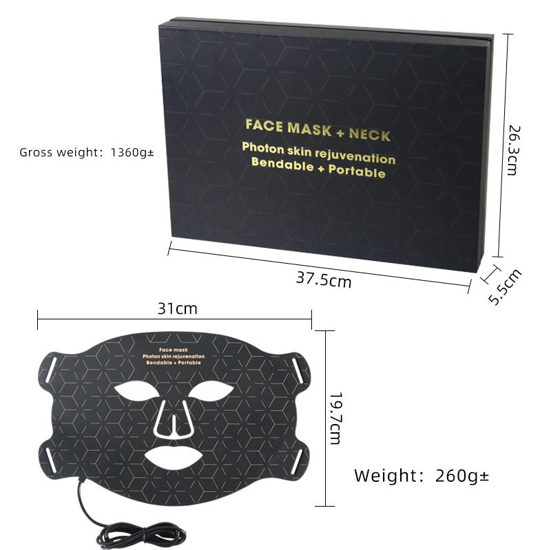 Professional LED Photon Therapy Mask for Skin Rejuvenation - 240/480 Beads Whitening & Anti-Aging Device