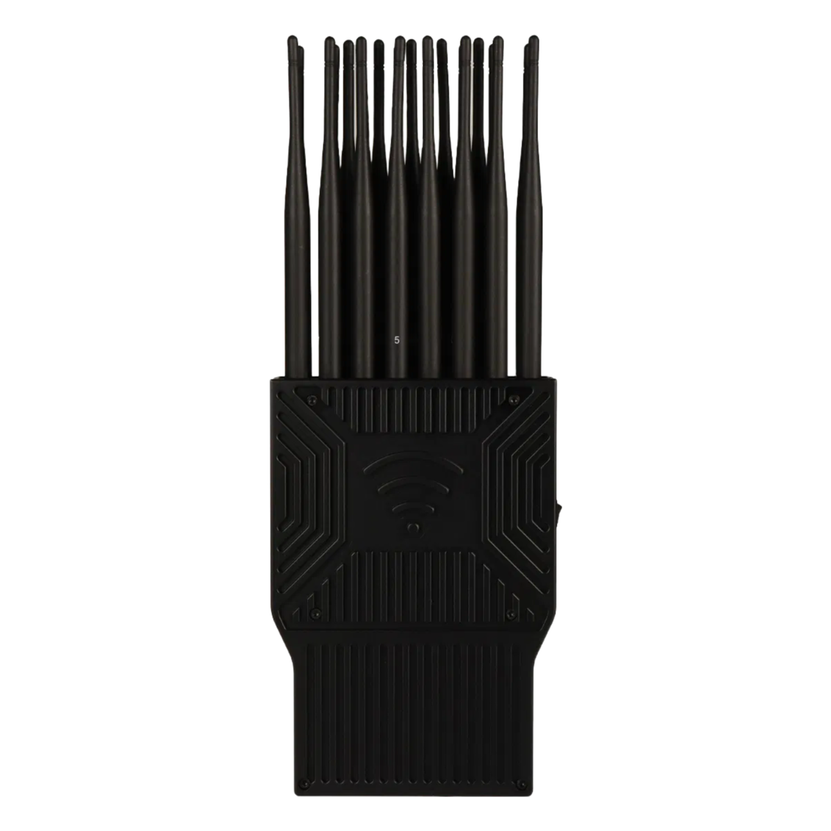 21 Antennas 5G LTE GPS WiFi Signal Jammer - Multi Frequency Portable Mobile Phone Blocker