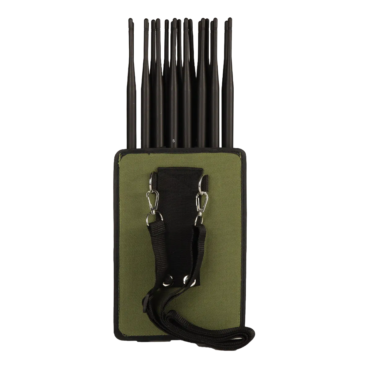 21 Antennas 5G LTE GPS WiFi Signal Jammer - Multi Frequency Portable Mobile Phone Blocker