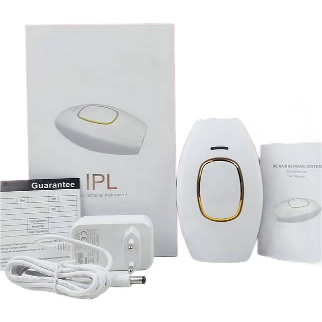 Professional IPL Laser Hair Removal Device - Permanent Hair Remover for Face & Body