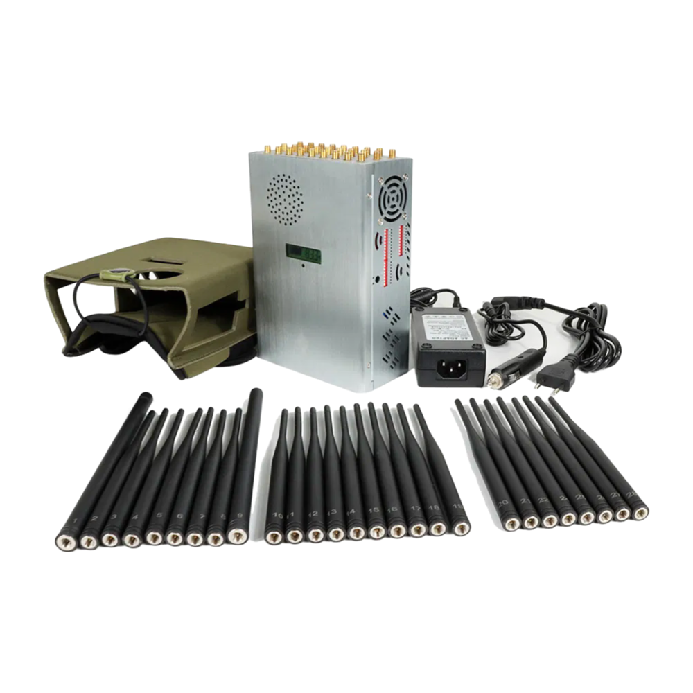 Full Band 27 Antenna Handheld 5G Signal Jammer - Vodasafe P28 Model for GPS/WiFi/Cell Phone Blocking
