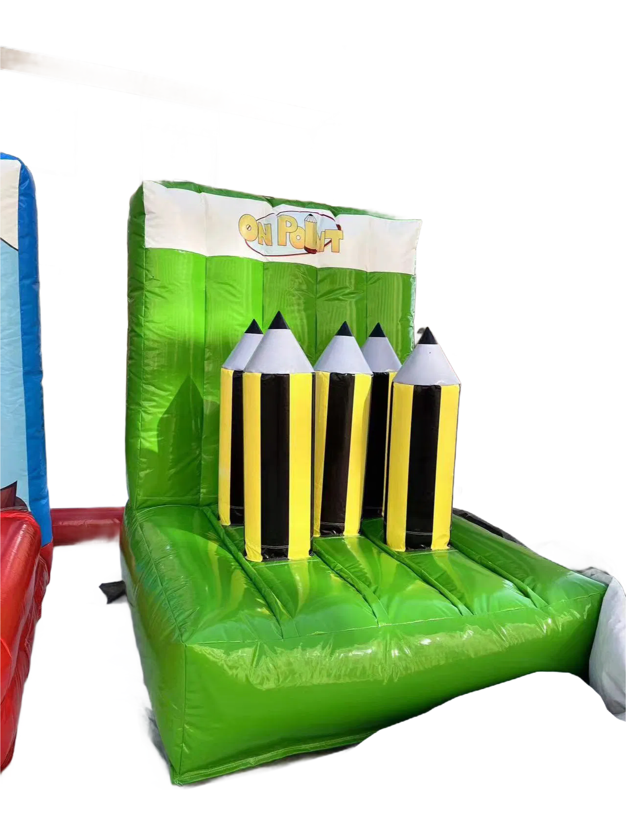 Cartoon Action Air Bounce House Inflatable Bouncer with Air Blower for Kids Christmas Party