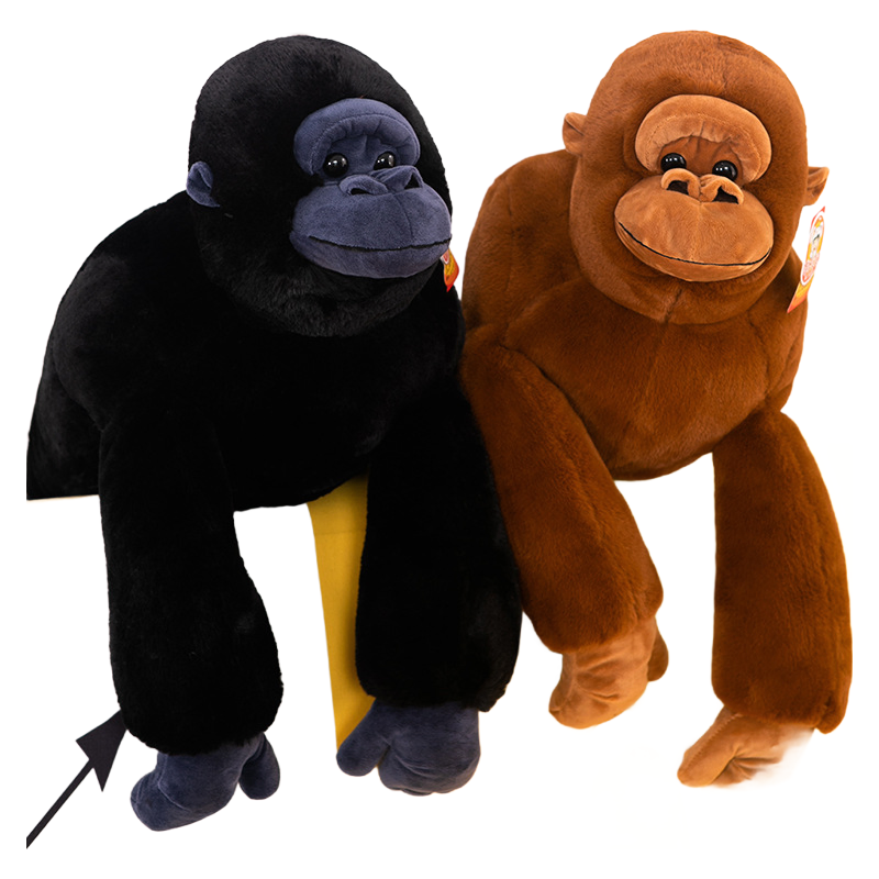 Custom Plush Monkey Toy - Soft Stuffed King Kong Gorilla Animal for Kids