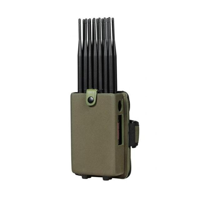 14-Band Portable Handheld Signal Jammer for Mobile Phone/WiFi/GPS Blocking | 20m Range