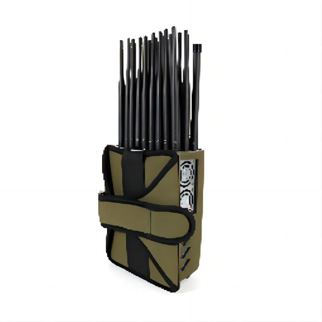 14-Band Portable Handheld Signal Jammer for Mobile Phone/WiFi/GPS Blocking | 20m Range