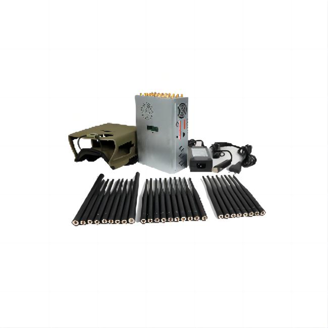 14-Band Portable Handheld Signal Jammer for Mobile Phone/WiFi/GPS Blocking | 20m Range