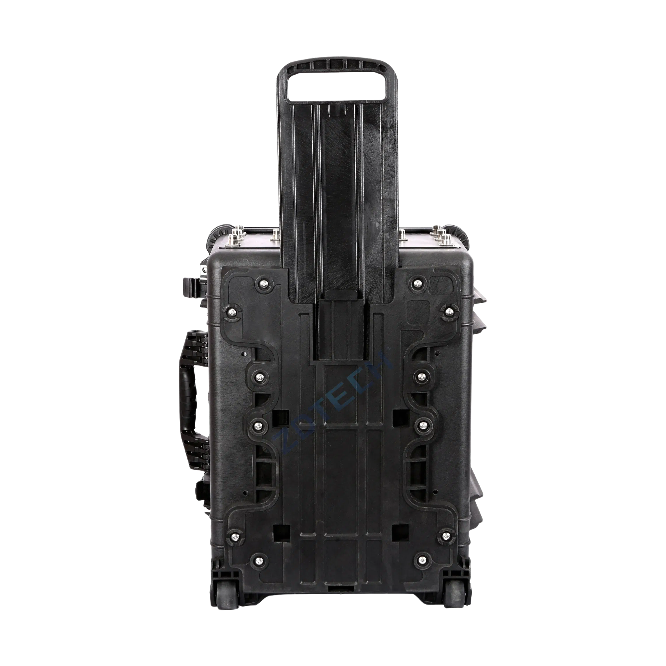 10 Channel Portable Signal Jammer for GSM GPS WiFi UAV Tracking - High Power Trolley Type Signal Blocker
