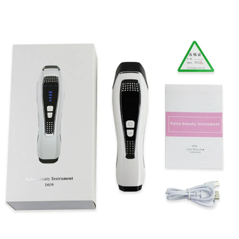 Professional Red and Blue Light RF Beauty Device with MFIP Technology for Skin Rejuvenation