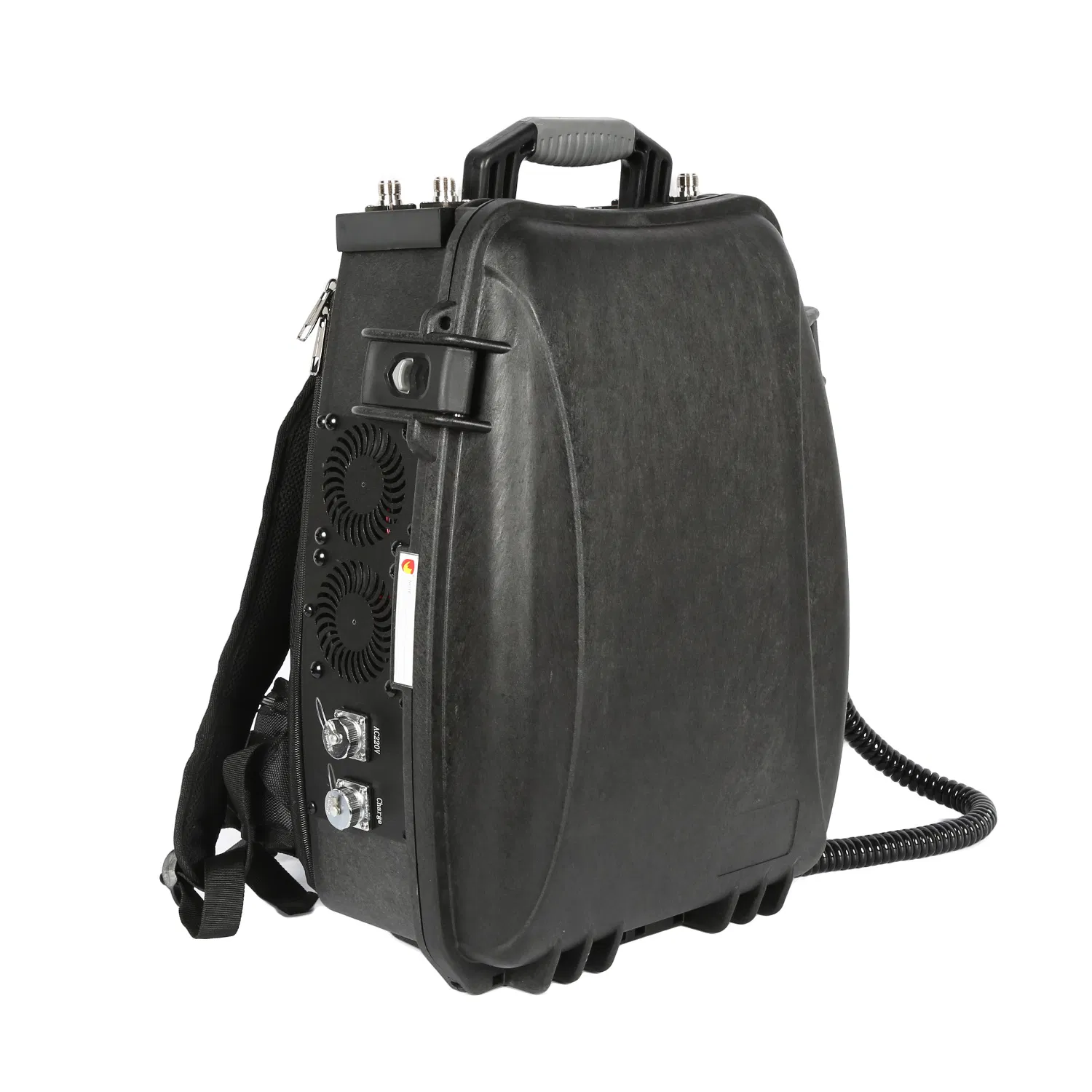 8-Channel Anti Drone Jammer Backpack 700-1050MHz 1.5G 2.4G 5.8G GPS UAV Signal Blocker with Long Range Jamming