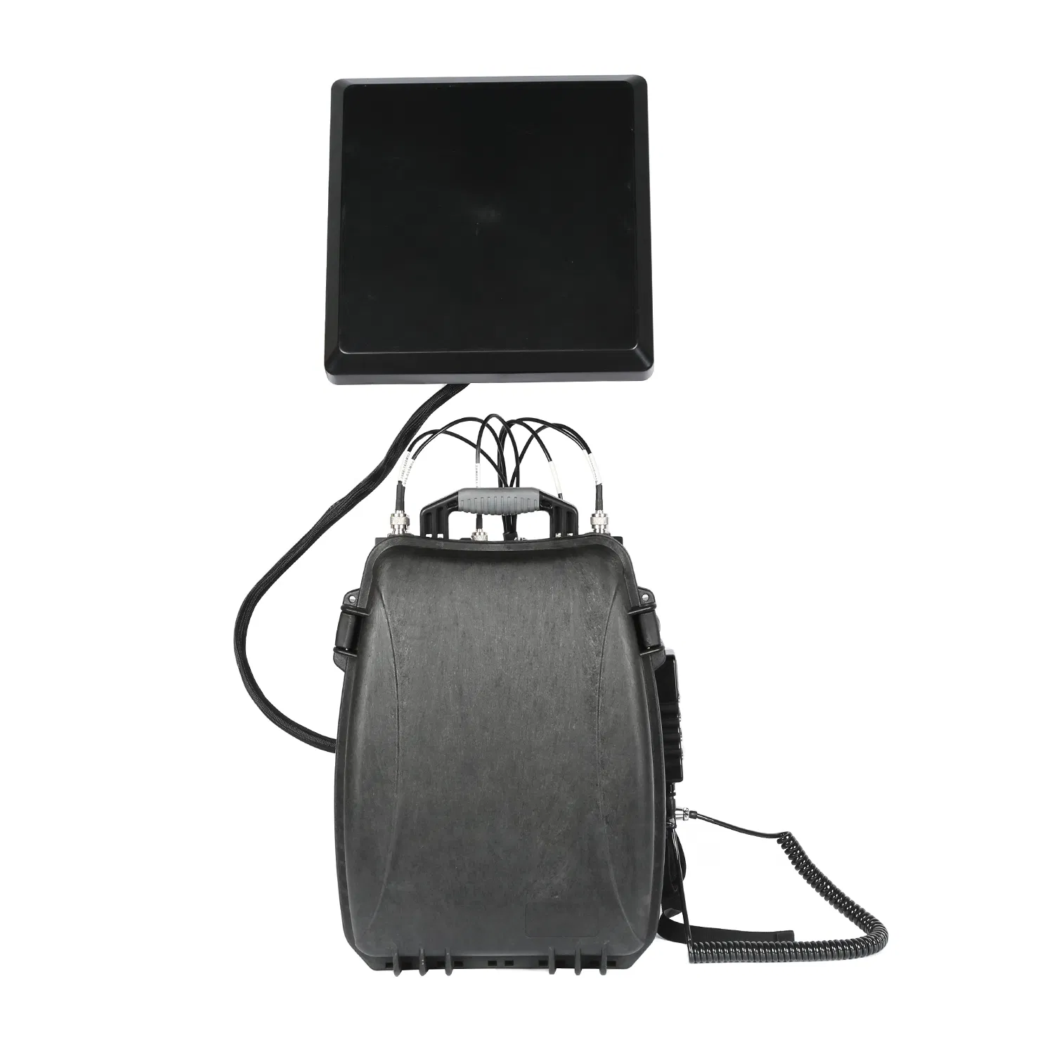 8-Channel Anti Drone Jammer Backpack 700-1050MHz 1.5G 2.4G 5.8G GPS UAV Signal Blocker with Long Range Jamming