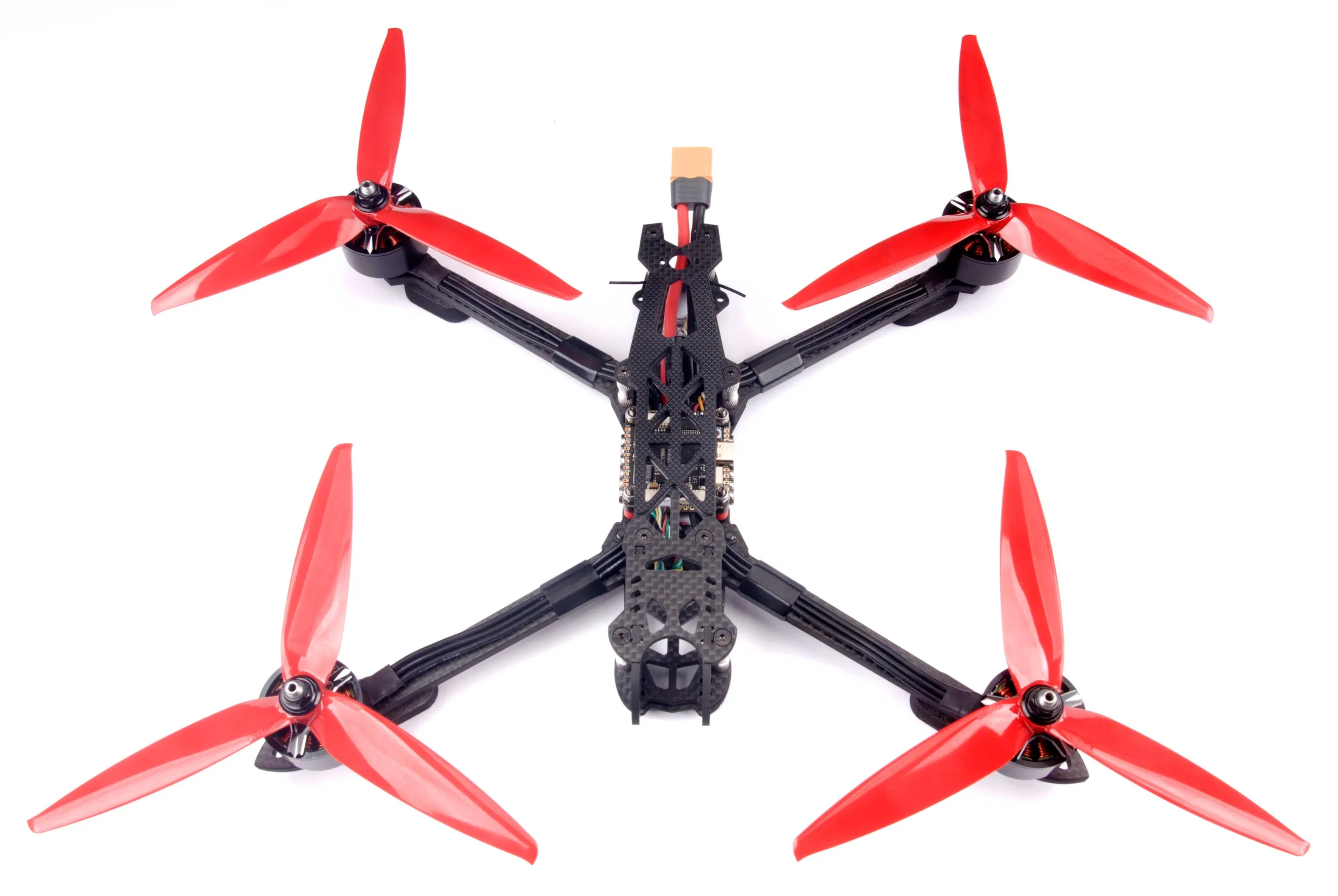 Senchtec 7 Inch FPV Racing Drone with 3-4kg Thrust and 140km/h Speed for Professional Aerial Photography