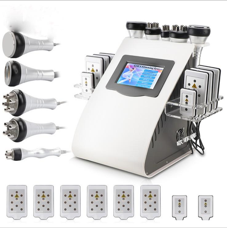 Professional Biopolar RF+Tripolar RF+Multipolar RF Ultrasonic Facial Slimming Machine for Skin Tightening and Fat Reduction