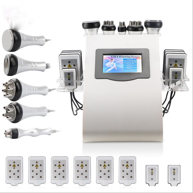 Professional Biopolar RF+Tripolar RF+Multipolar RF Ultrasonic Facial Slimming Machine for Skin Tightening and Fat Reduction