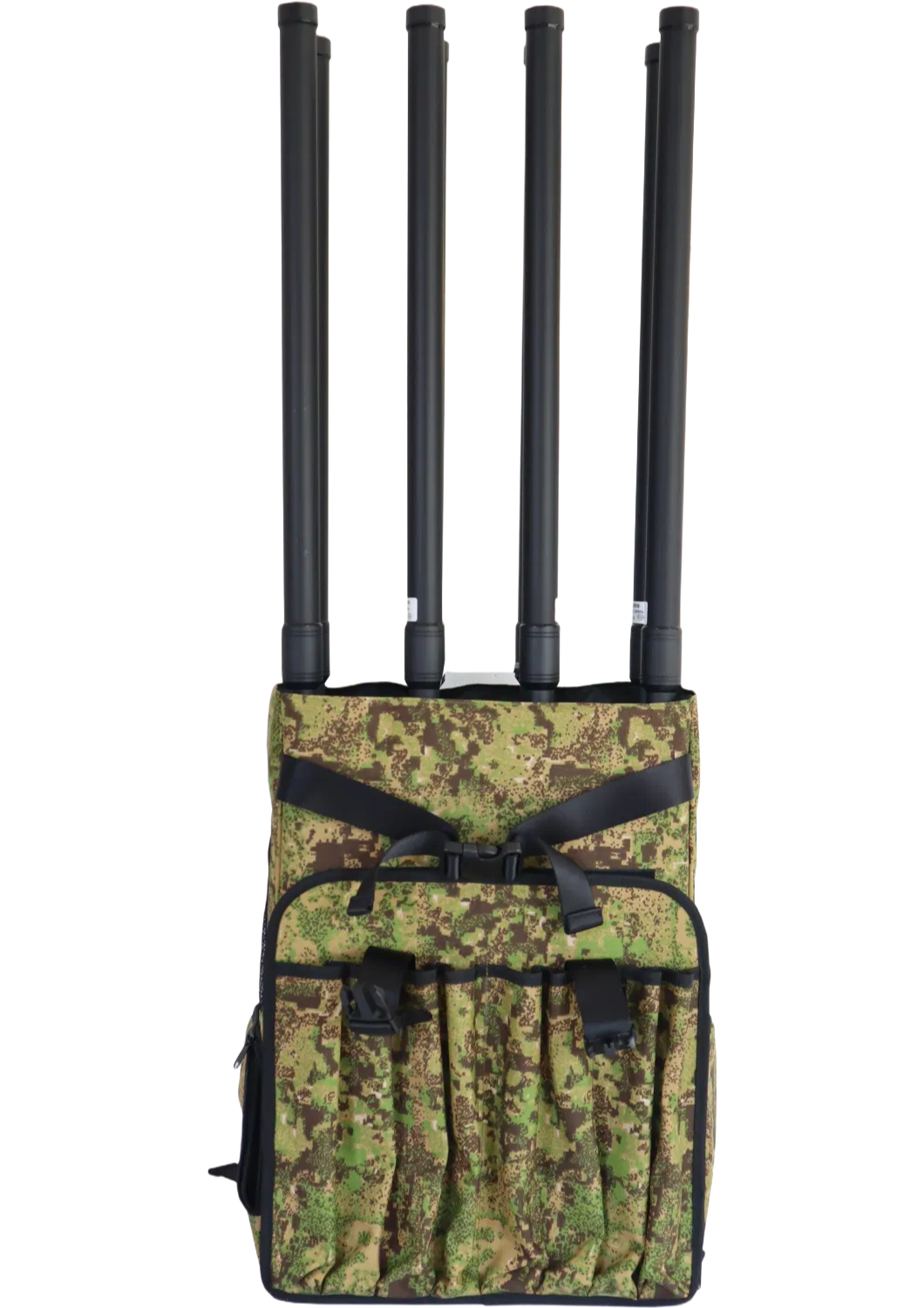 High Power 6-Channel Portable Anti-Drone Jammer | UAV Signal Blocker & Detector System