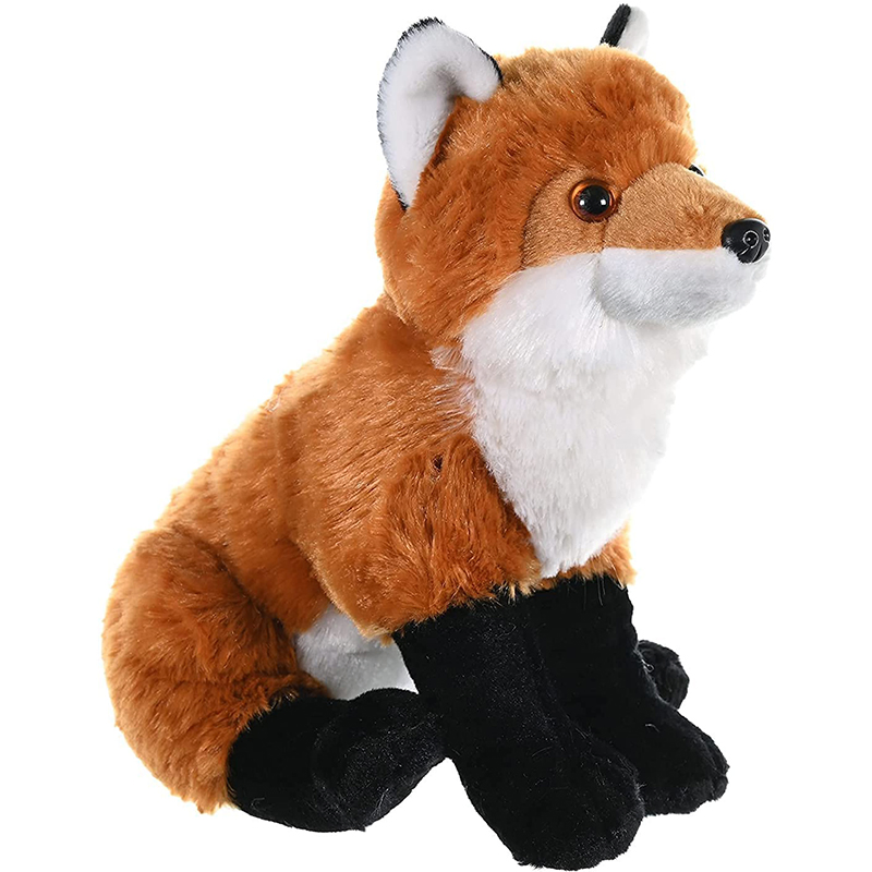 30cm Soft Furry Plush Fox Toy - Custom Stuffed Animals Manufacturer