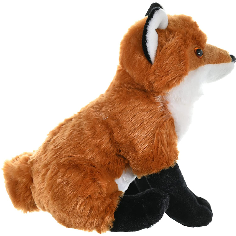 30cm Soft Furry Plush Fox Toy - Custom Stuffed Animals Manufacturer