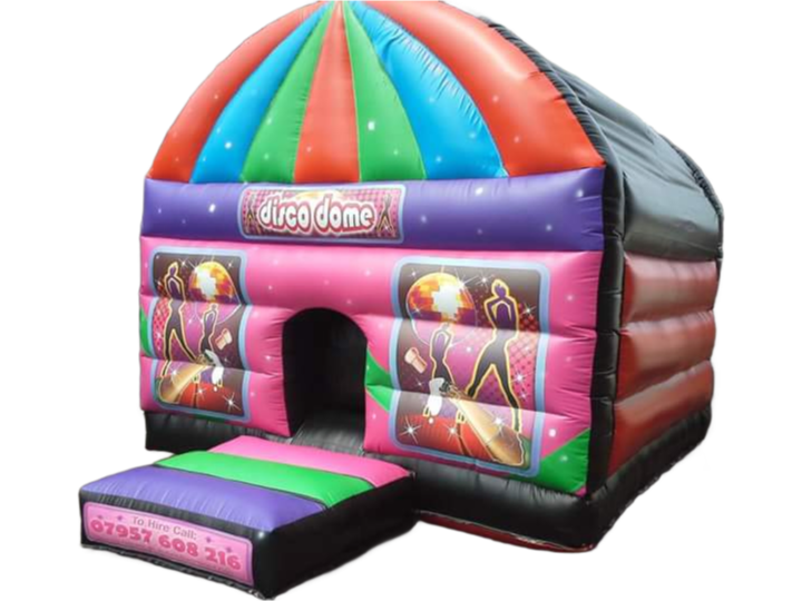 2023 New Disco Theme Inflatable Kids Jumping Bouncer - Customizable Size & Color