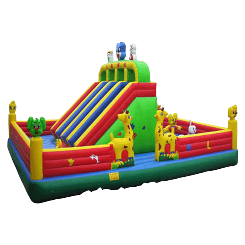 Commercial Grade Pop Design Giant Inflatable Bouncer for Kids - 0.55mm Fireproof PVC Jumper