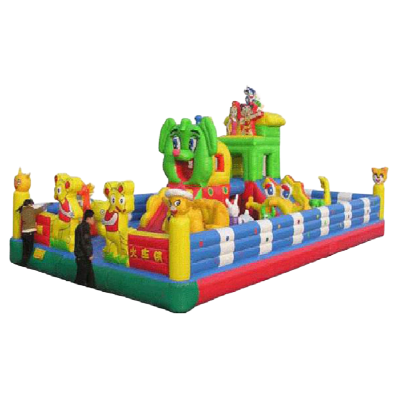 Commercial Grade Pop Design Giant Inflatable Bouncer for Kids - 0.55mm Fireproof PVC Jumper