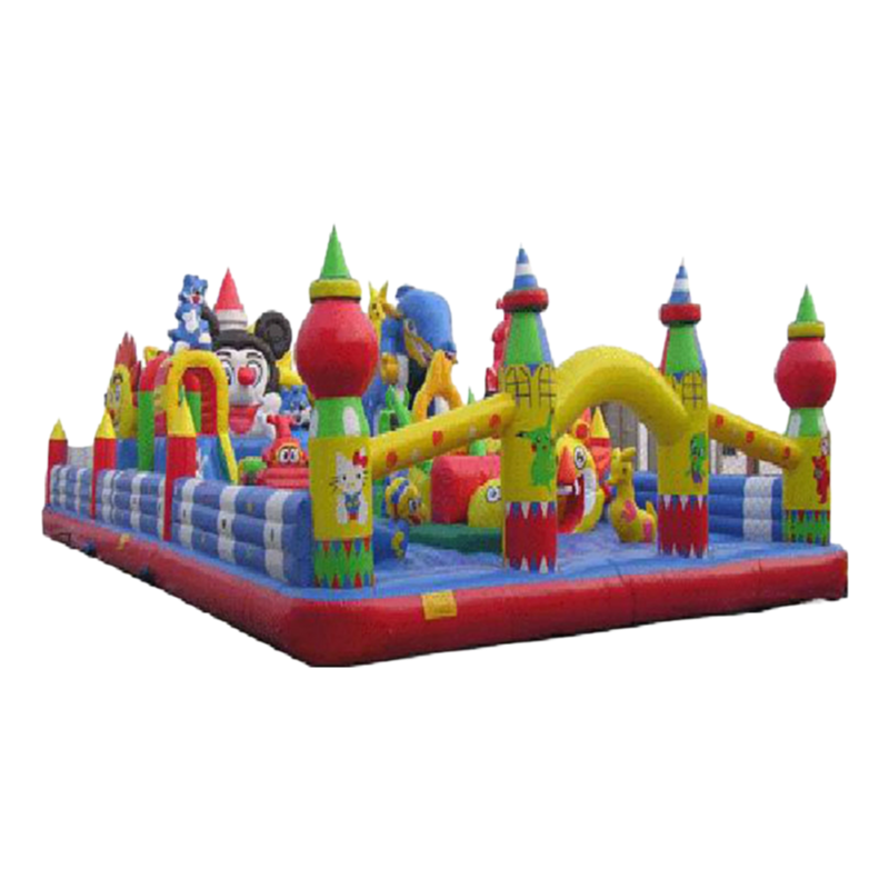 Commercial Grade Pop Design Giant Inflatable Bouncer for Kids - 0.55mm Fireproof PVC Jumper