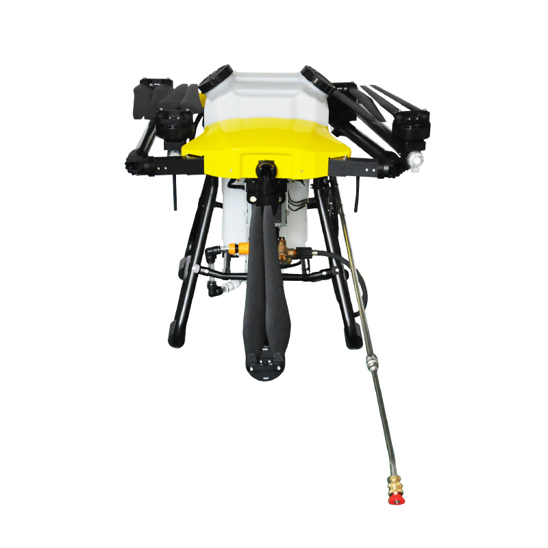 Professional High Building Cleaning Drone with Water Pipe for Windows Roof Solar Panel Washing