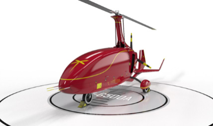 Multirotor Agricultural Drone with Centrifugal Nozzles and Terrain Tracing Radar
