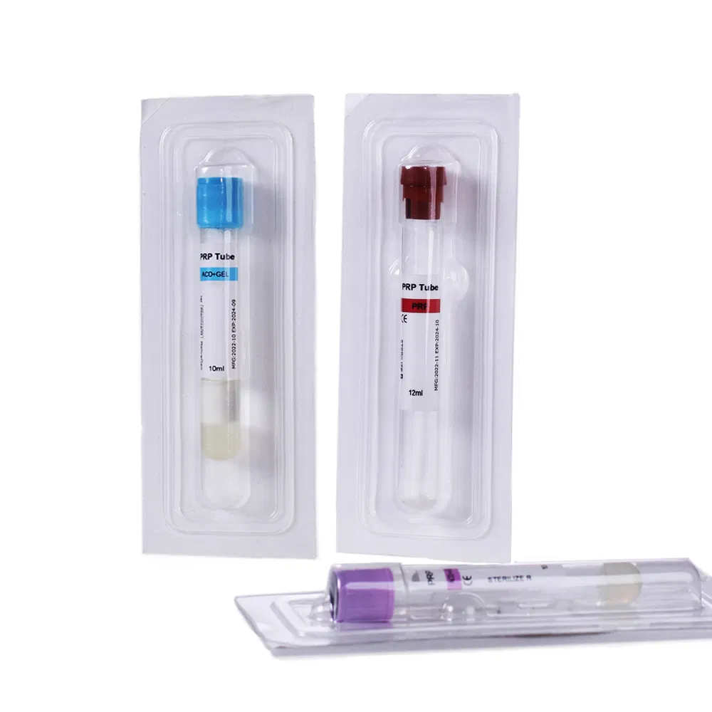Factory Supply PRP Tube with ACD Biotin Gel for Cosmetic and Medical Use
