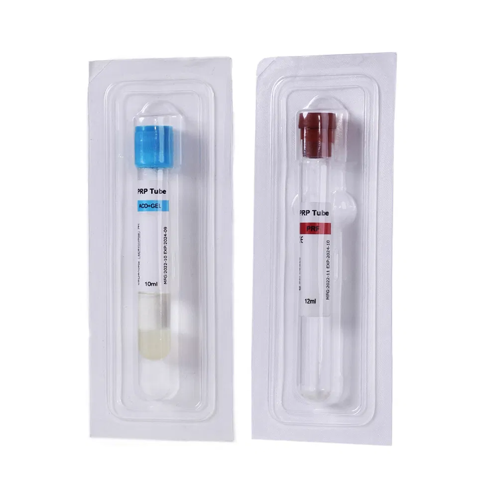 Factory Supply PRP Tube with ACD Biotin Gel for Cosmetic and Medical Use