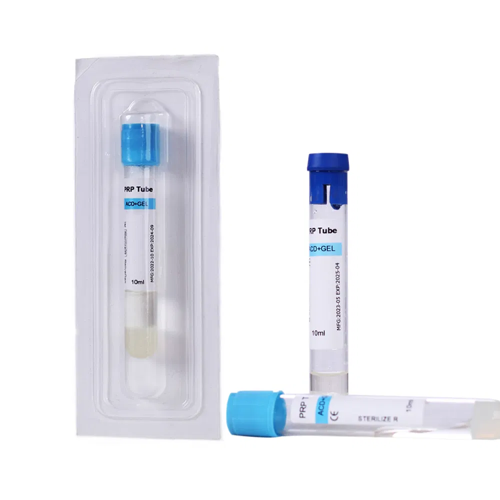 Factory Supply PRP Tube with ACD Biotin Gel for Cosmetic and Medical Use
