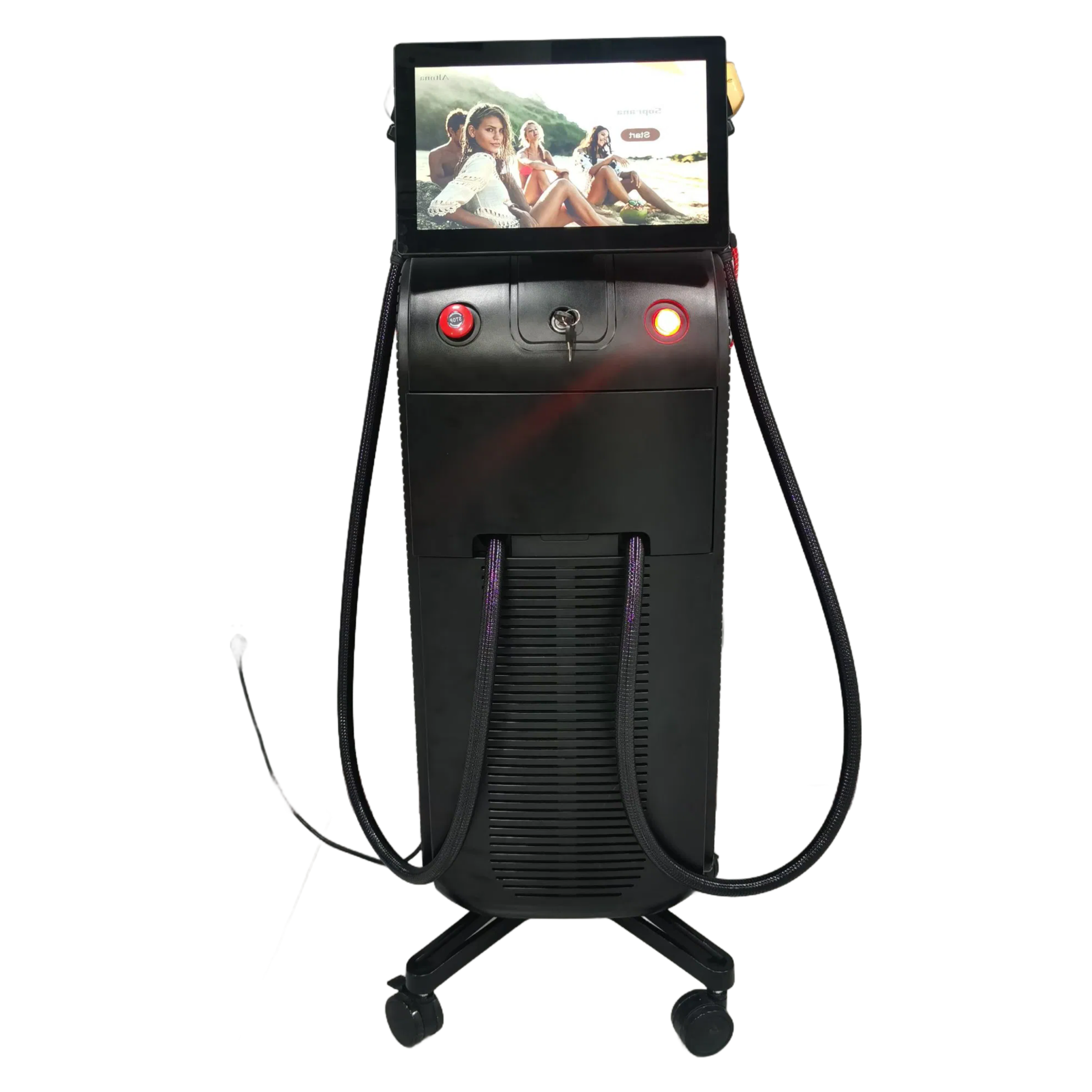High Power 808nm Diode Laser Hair Removal Equipment with TEC Cooling System