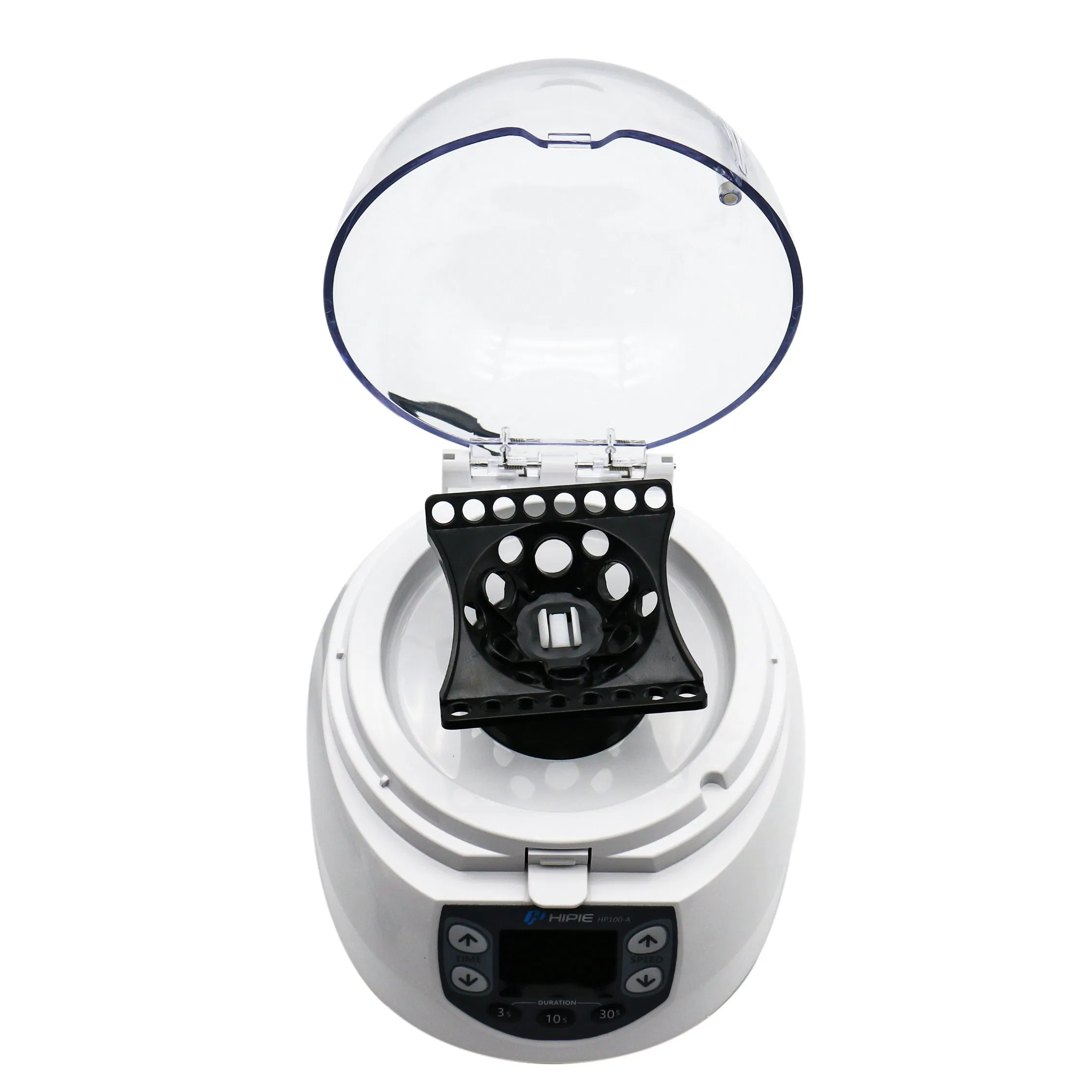 Compact Lab Centrifuge HP100-A with Silent Operation and Flip Switch Safety Feature