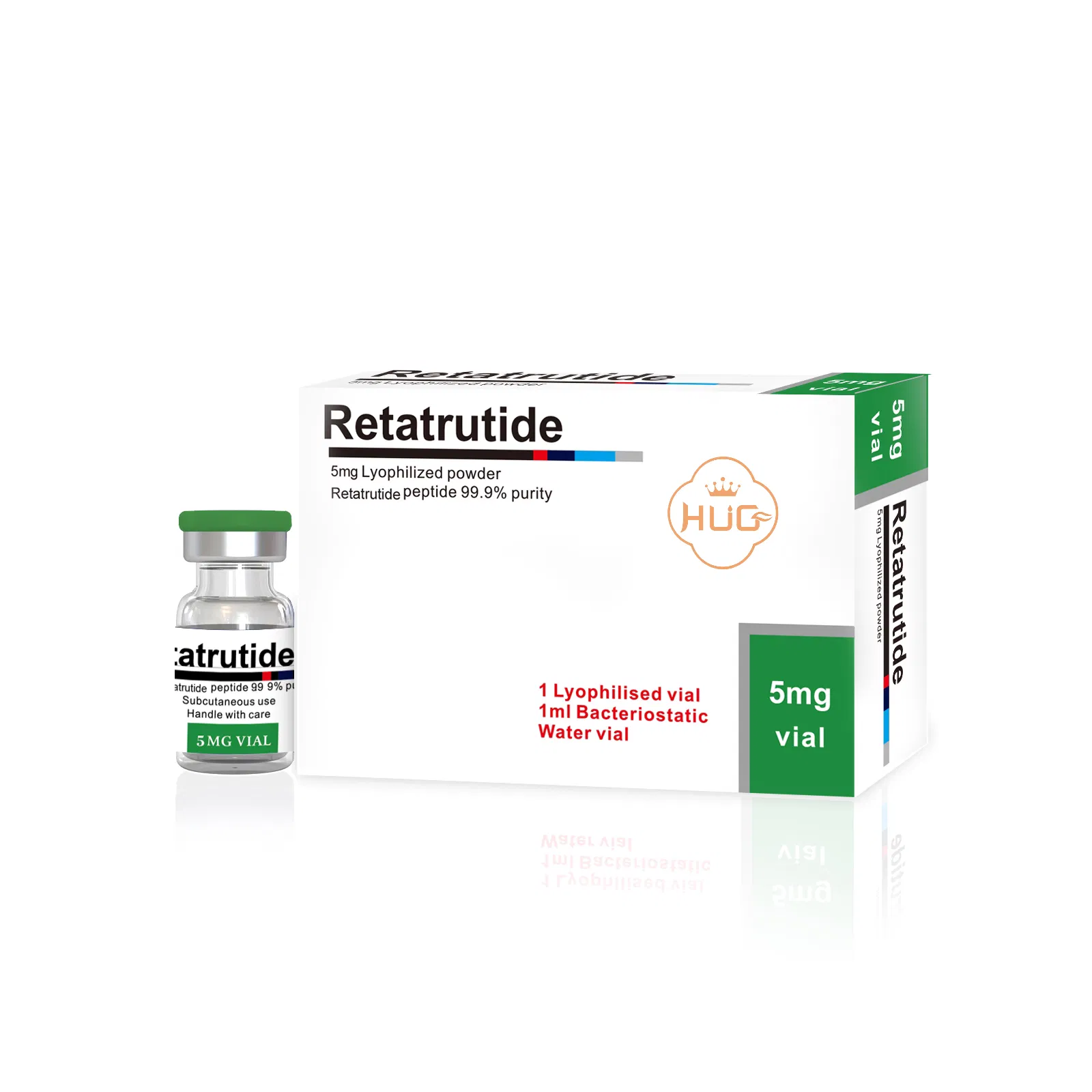 MJS Peptides Retatrutide Lyophilized Powder for Weight Loss Research