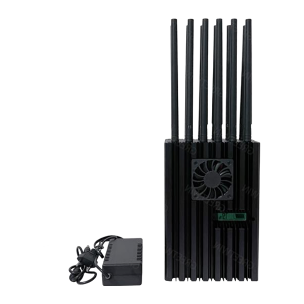 Portable 5G 4G 3G 2G Signal Blocker with Built-in Battery and Cooling System for Security Use
