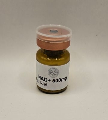 High-Quality Tan Peptides NAD+ Vials for Anti-Aging & Cell Regeneration | Manufacturer