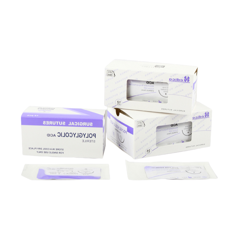 Bovine-Derived Plain Catgut Surgical Suture with 65-Day Absorption - Various Needle Options