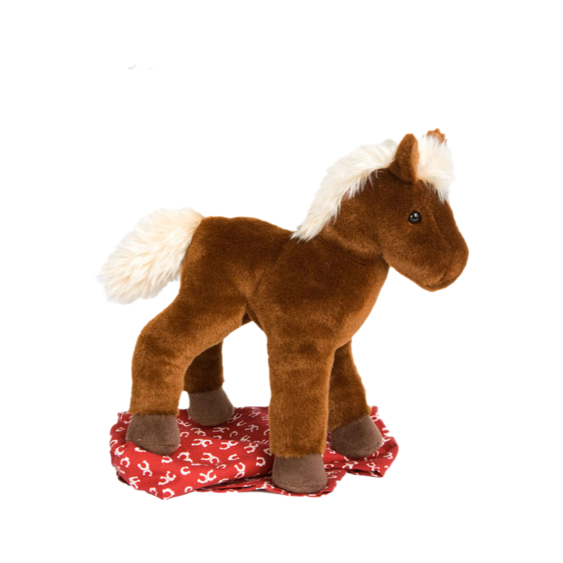 Factory Supply EN71 Certified Plush Horse Toys - Machine Made with PP Cotton Filling