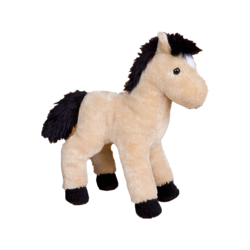 Factory Supply EN71 Certified Plush Horse Toys - Machine Made with PP Cotton Filling