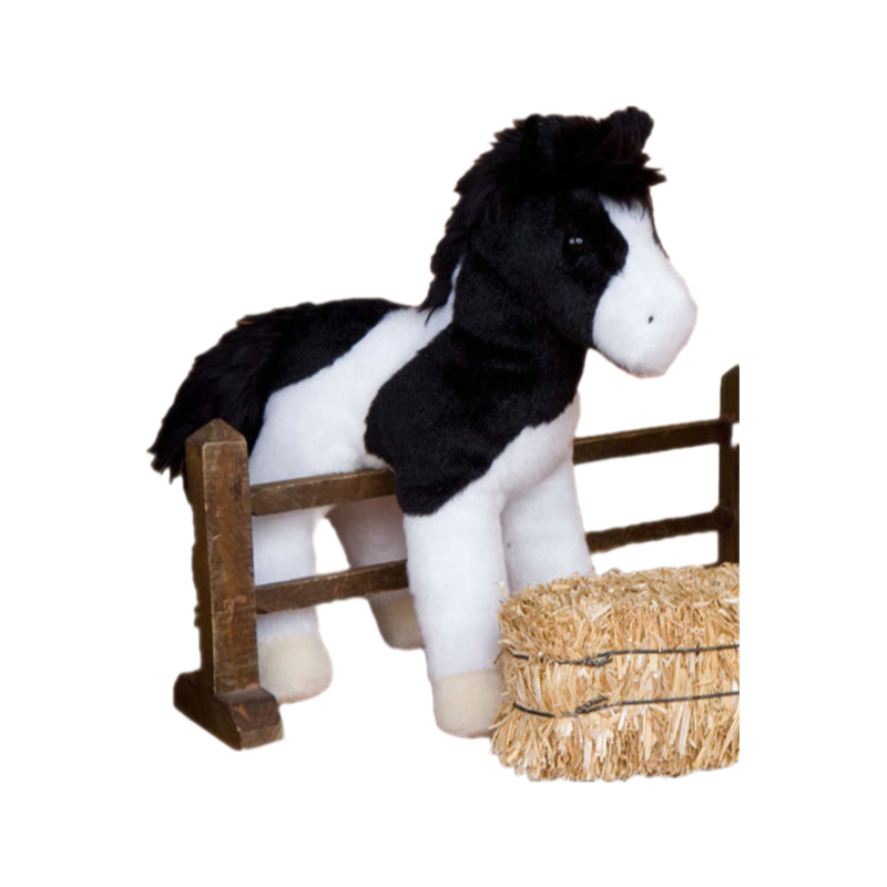 Factory Supply EN71 Certified Plush Horse Toys - Machine Made with PP Cotton Filling