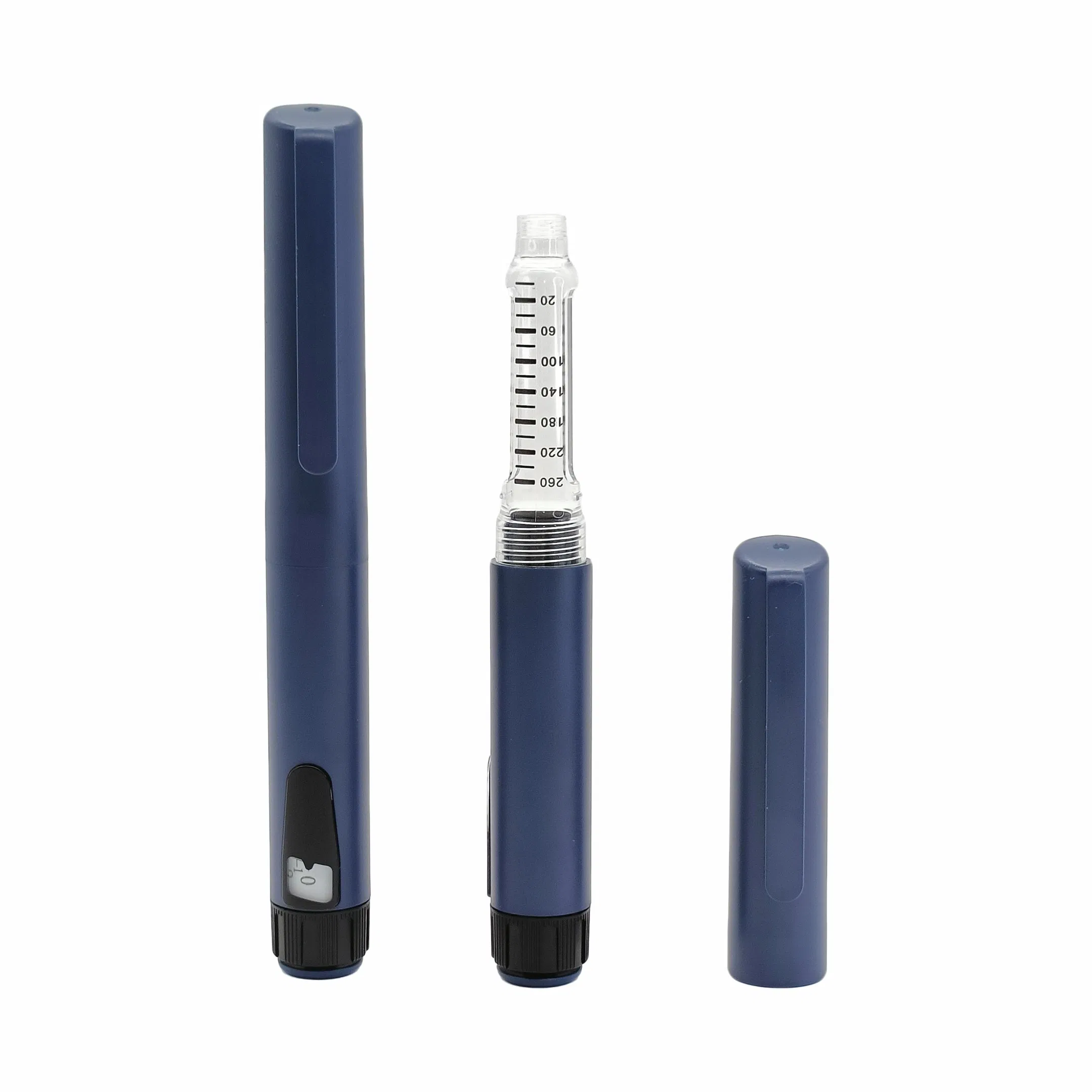 Reusable 60u Insulin Pen Injector for Semaglutide & Peptides - OEM Customizable Medical Device