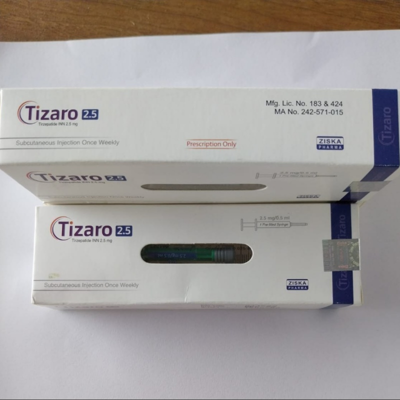 Tizaro 7.5mg/0.5ml Tirzepatide Injection Pen for Diabetes and Weight Loss